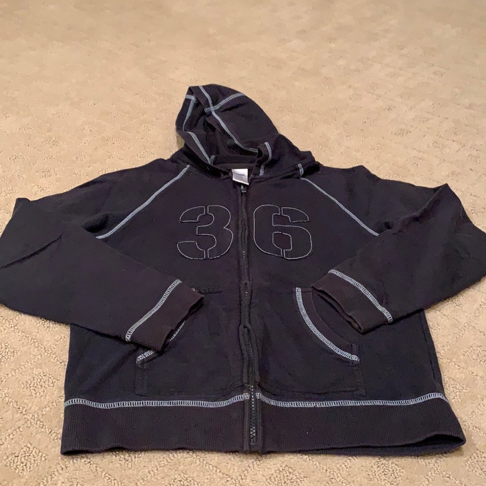 Gymboree hoodie, Navy , boys, 10